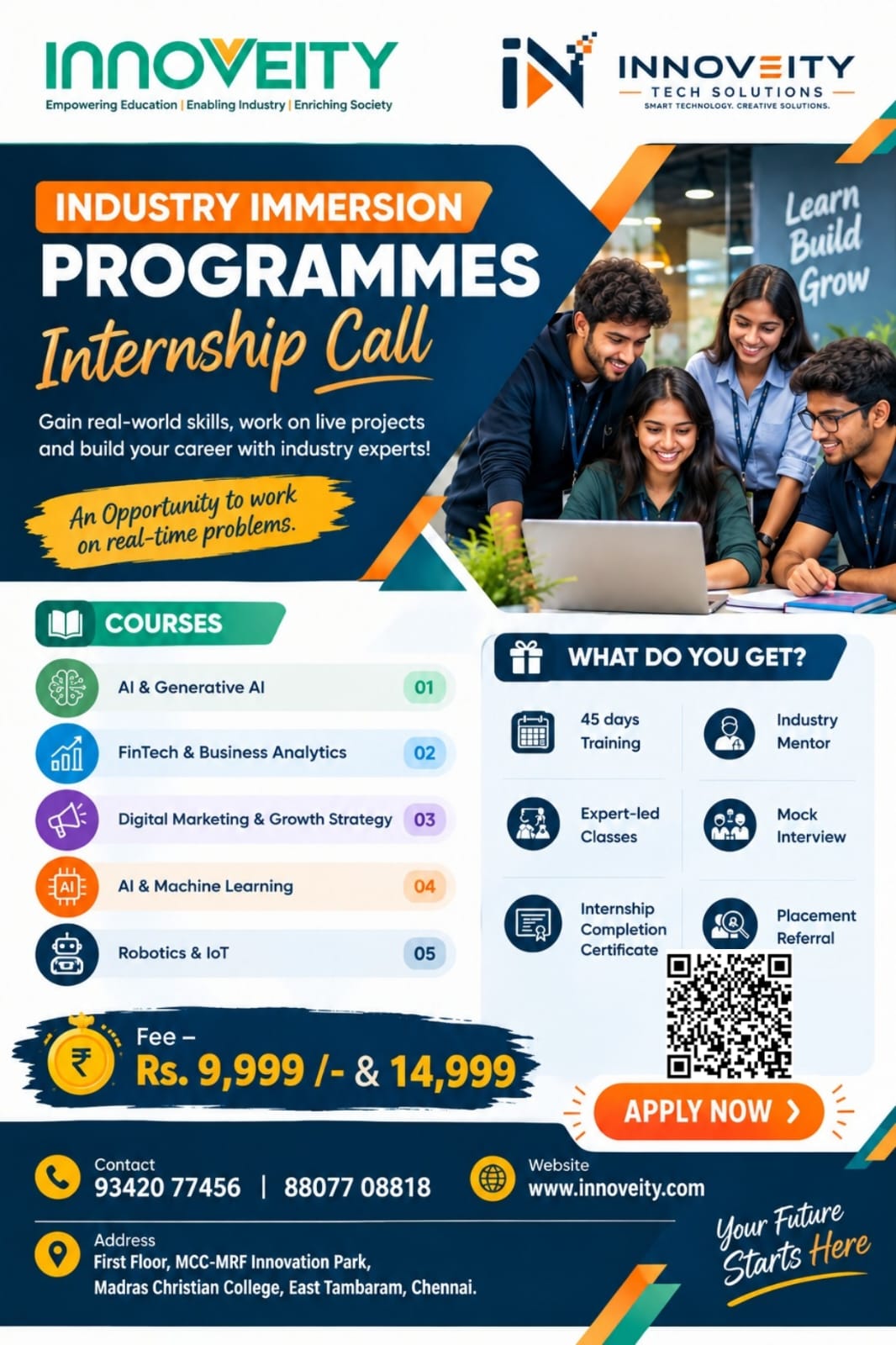 Internship Call Brochure